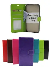 billigamobilskydd.seCrazy Horse Samsung Galaxy A56 Phone Wallet