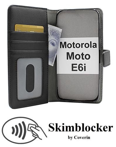 CoverinSkimblocker Magnet Wallet Motorola Moto E6i