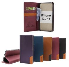 billigamobilskydd.seiPhone 13 / 14 Luxury Wallet Case Slim