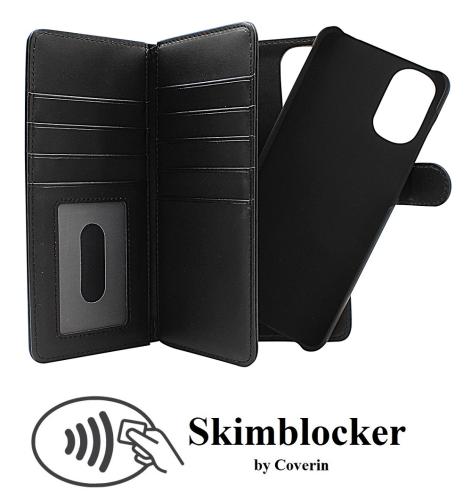 CoverinSkimblocker XL Magnet Wallet Motorola Moto E32s