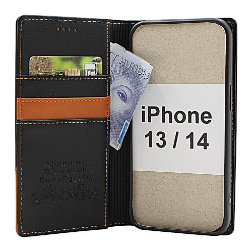billigamobilskydd.seiPhone 13 / 14 Luxury Wallet Case Slim