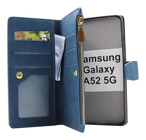 billigamobilskydd.seXL Standcase Luxury Wallet Samsung Galaxy A52 / A52 5G / A52s 5G