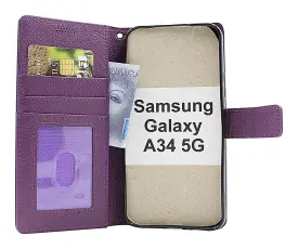 CoverinNew Standcase Wallet Samsung Galaxy A34 5G