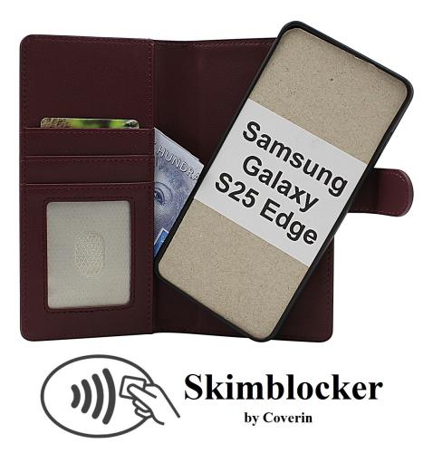 CoverinSkimblocker Samsung Galaxy S25 Edge Magnet Phone Wallet