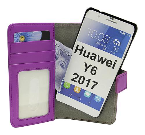CoverinSkimblocker Magnet Wallet Huawei Y6 2017 (MYA-L41)