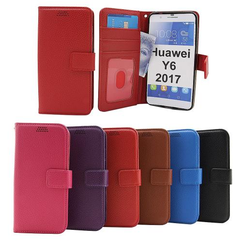 billigamobilskydd.seNew Standcase Wallet Huawei Y6 2017 (MYA-L41)