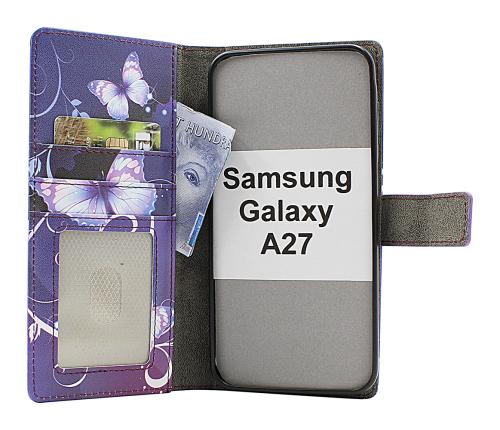 CoverinSkimblocker Samsung Galaxy A27 Magnet Phone Wallet Design