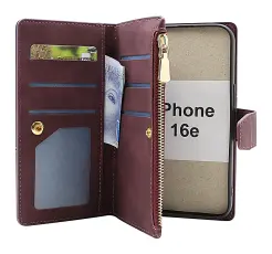 billigamobilskydd.seXL iPhone 16e Luxury Phone Wallet