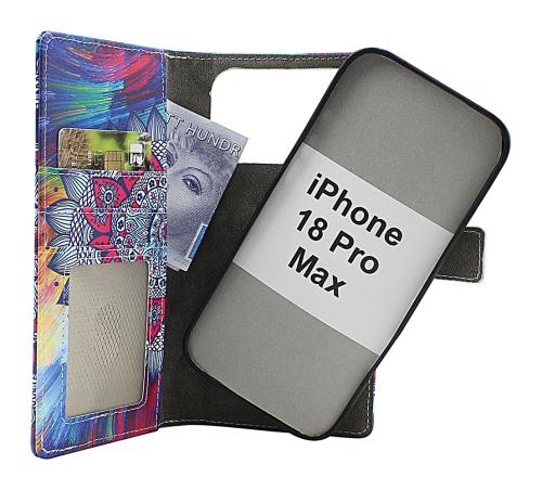 CoverinSkimblocker iPhone 18 Pro Max Magnet Phone Wallet Design