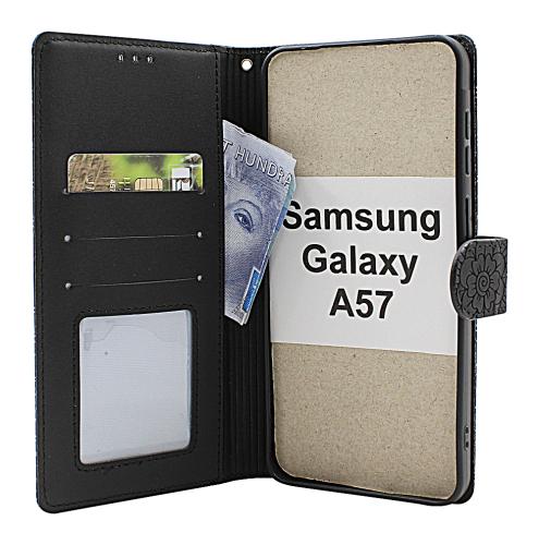 billigamobilskydd.seFlower Samsung Galaxy A57 5G Phone Wallet
