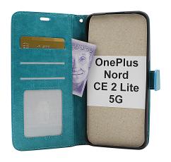 CoverinCrazy Horse Wallet OnePlus Nord CE 2 Lite 5G