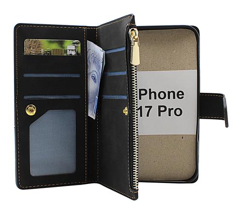 billigamobilskydd.seXL iPhone 17 Pro Luxury Wallet Case