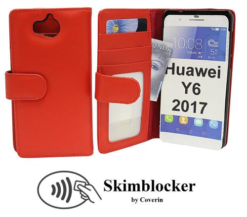CoverinSkimblocker Wallet Huawei Y6 2017 (MYA-L41)