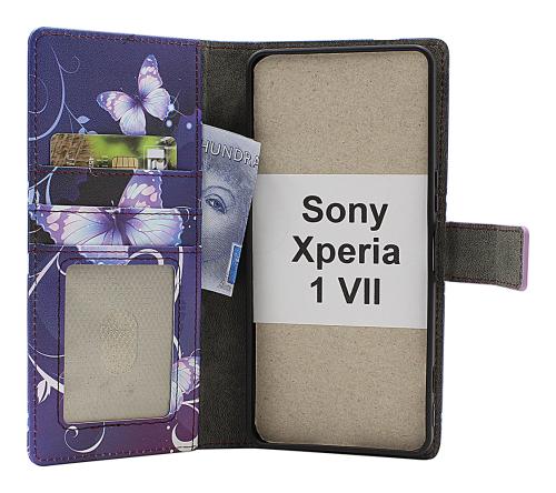 CoverinSkimblocker Sony Xperia 1 VII Magnet Phone Wallet Design