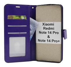 billigamobilskydd.seCrazy Horse Xiaomi Redmi Note 14 Pro och 14 Pro+ Phone Wallet