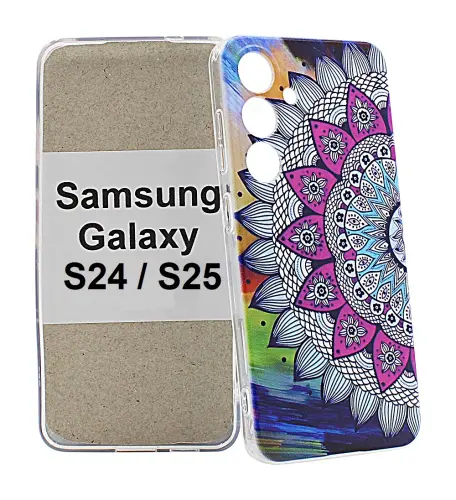 billigamobilskydd.seDesign Case TPU Samsung Galaxy S24 / S25 5G