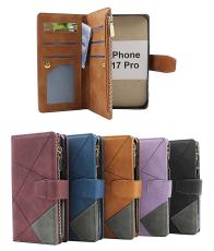billigamobilskydd.seXL iPhone 17 Pro Luxury Wallet Case