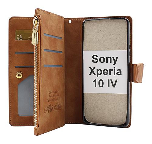 billigamobilskydd.seXL Standcase Luxury Wallet Sony Xperia 10 IV 5G (XQ-CC54)