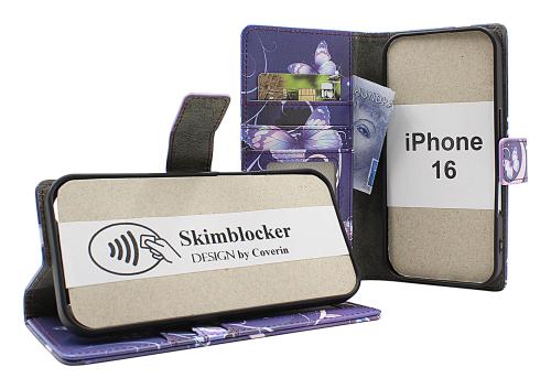 CoverinSkimblocker iPhone 16 Phone Wallet Design