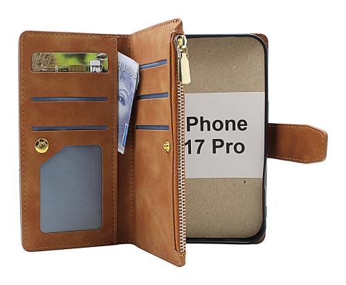 billigamobilskydd.seXL iPhone 17 Pro Luxury Wallet Case