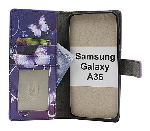 CoverinSkimblocker Samsung Galaxy A36 Magnet Phone Wallet Design