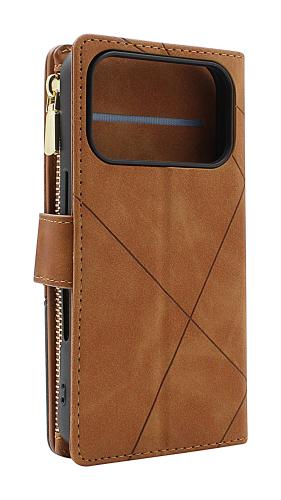 billigamobilskydd.seXL iPhone 17 Pro Luxury Wallet Case