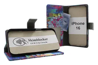 CoverinSkimblocker iPhone 16 Phone Wallet Design