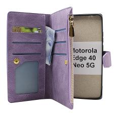 billigamobilskydd.seXL Standcase Luxury Wallet Motorola Edge 40 Neo 5G
