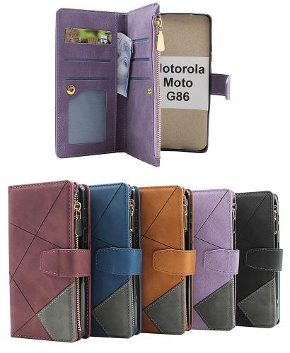 billigamobilskydd.seXL Motorola Moto G86 Luxury Wallet Case