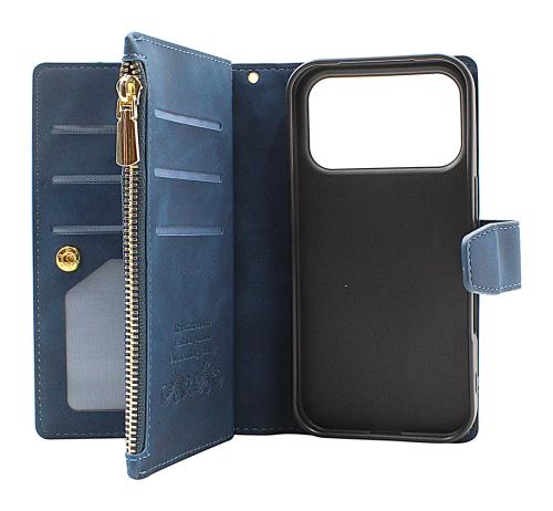 billigamobilskydd.seXL iPhone 17 Pro Luxury Wallet Case