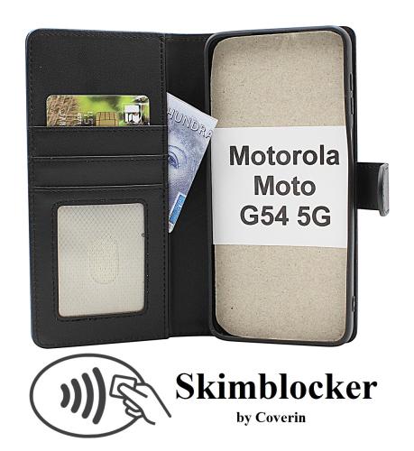 CoverinSkimblocker Motorola Moto G54 5G Magnet Phone Wallet