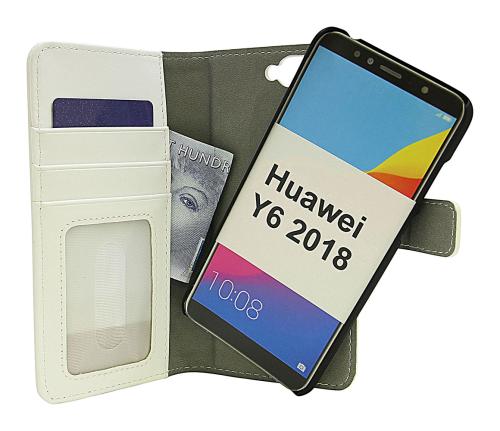 CoverinSkimblocker Magnet Wallet Huawei Y6 2018