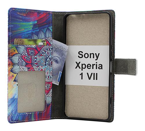 CoverinSkimblocker Sony Xperia 1 VII Magnet Phone Wallet Design