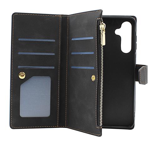 billigamobilskydd.seXL Samsung Galaxy A16 / A16 5G Luxury Phone Wallet