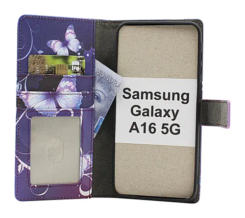 CoverinSkimblocker Samsung Galaxy A16 / A16 5G Magnet Phone Wallet Design
