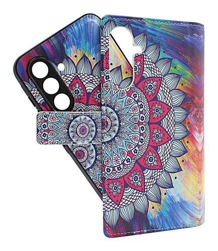 CoverinSkimblocker Samsung Galaxy A18 LTE Magnet Phone Wallet Design