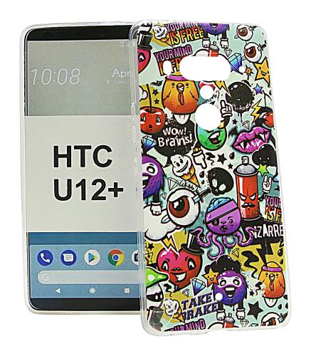 billigamobilskydd.seDesign Case TPU HTC U12 Plus / HTC U12+