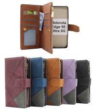 billigamobilskydd.seXL Standcase Luxury Wallet Motorola Edge 50 Ultra 5G