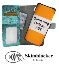 CoverinSkimblocker Magnet Designwallet Samsung Galaxy A22 (SM-A225F/DS)