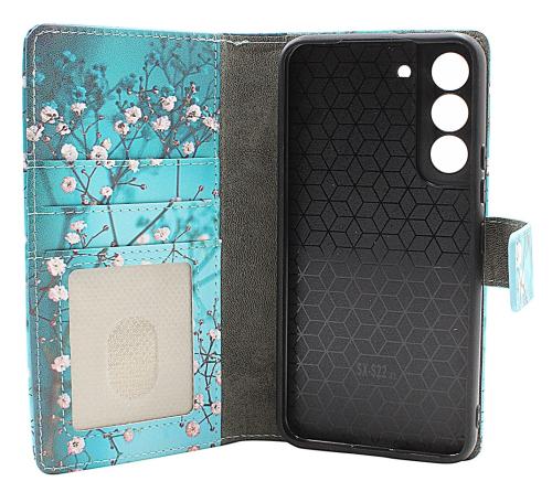 CoverinSkimblocker Samsung Galaxy S22 5G Magnet Phone Wallet Design