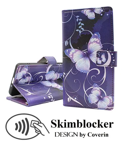 CoverinSkimblocker Samsung Galaxy S24 / S25 Magnet Phone Wallet Design