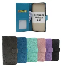 billigamobilskydd.seFlower Samsung Galaxy A36 Phone Wallet