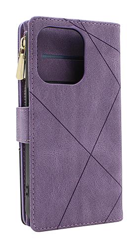 billigamobilskydd.seXL Standcase Luxury Wallet iPhone 15 Pro