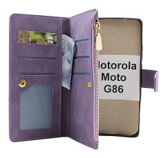 billigamobilskydd.seXL Motorola Moto G86 / G86 Power Luxury Wallet Case