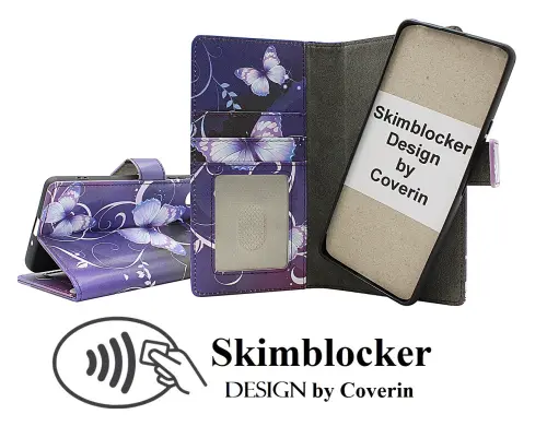 CoverinSkimblocker Samsung Galaxy S24 / S25 Magnet Phone Wallet Design