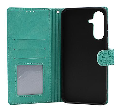 billigamobilskydd.seFlower Samsung Galaxy A36 Phone Wallet