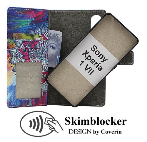 CoverinSkimblocker Sony Xperia 1 VII Magnet Phone Wallet Design