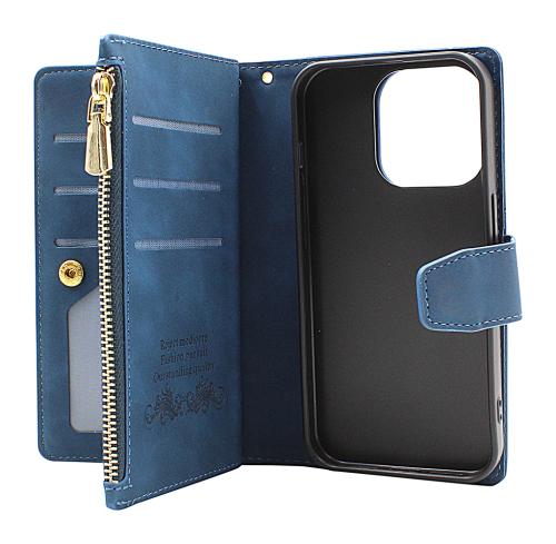 billigamobilskydd.seXL Standcase Luxury Wallet iPhone 15 Pro