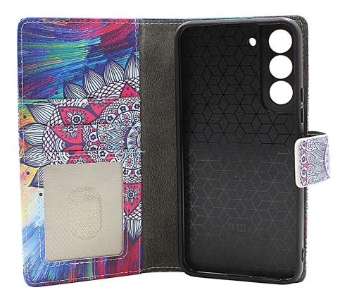 CoverinSkimblocker Samsung Galaxy S22 5G Magnet Phone Wallet Design