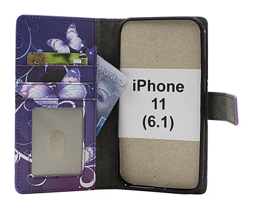 CoverinSkimblocker iPhone 11 (6.1) Magnet Phone Wallet Design